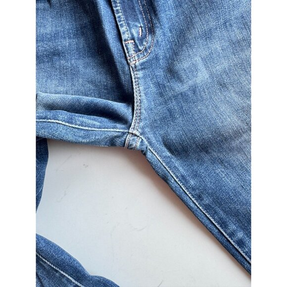 MOTHER The Insider Crop Step Chew Dancing On Coals Bootcut Jeans, Size 27 - Picture 7 of 15